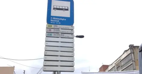 PARADERO SITP FUNDACION OFTALMOLOGICA NACION  198A00